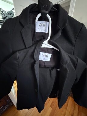 Zara Black tie kids suit